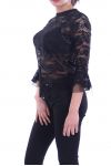 TUNIC LACE 5005 BLACK