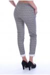 BROEK PRINTS 5020 ZWART