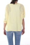 T-SHIRT 2 PEZZI 7021 GIALLO