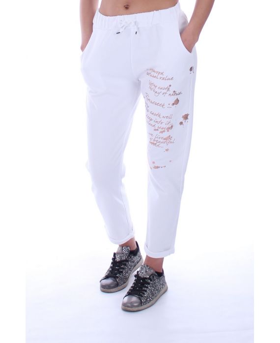 PANTS SCRIPTURE 7004 WHITE