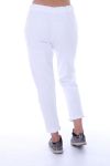 PANTALON ECRITURE 7004 BLANC