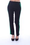 PANTALON A BANDES 6091 VERT