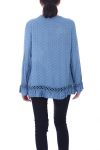 TUNIEK VLOEISTOF 6031 BLAUW