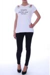 T-SHIRT FIORE 9007 BIANCO