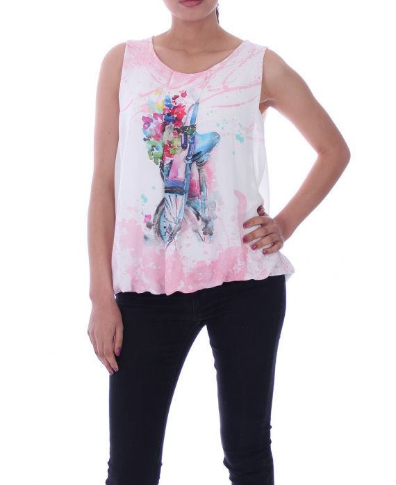 TOP SAILING PRINTS 9022 PINK