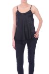 TOP BRILLANTE EFECTO 9036 NEGRO