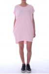 TUNIC DRESS BEADED 9039 PINK