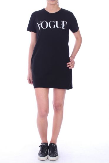 KLEID-TUNIKA-VOGUE PERLEN 9040 SCHWARZ