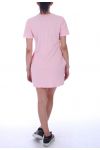 KLEID-TUNIKA-VOGUE PERLEN 9040 ROSA