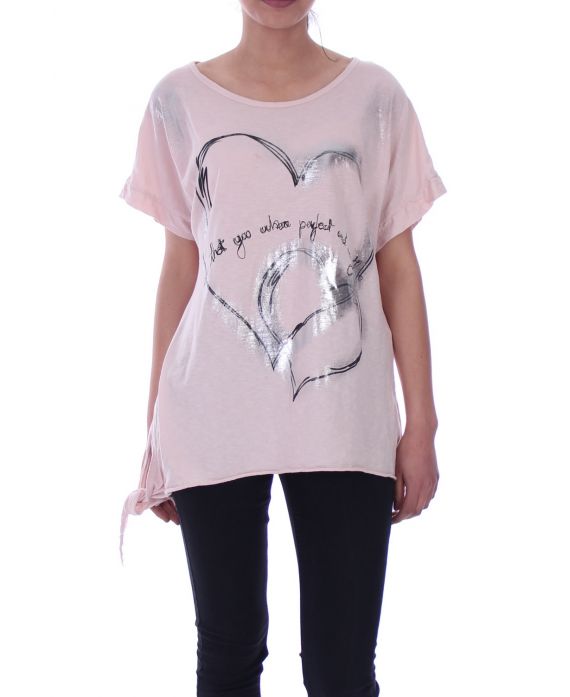 STAMPE PER T-SHIRT 9017 ROSA