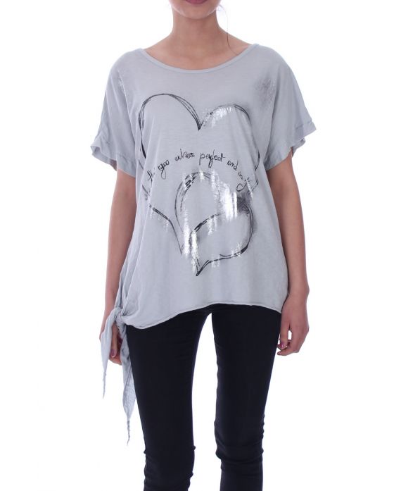 STAMPE PER T-SHIRT 9017 GRIGIO