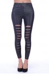 LEGGINGS DISTRUGGERE 9009 NERO