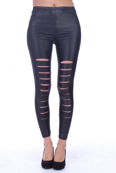 LEGGINGS DISTRUGGERE 9009 NERO