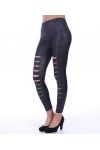 LEGGINGS DISTRUGGERE 9009 NERO