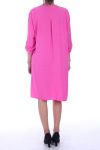 TUNIC DRESS BEADED 9019 FUSHIA