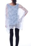 TUNIC CLOAKING 9021 BLUE