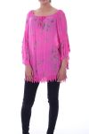 TUNIC BOHEMIENNE 9032 FUSHIA