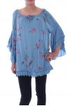 TUNIC BOHEMIENNE 9032 BLUE