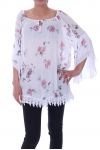 TUNIC BOHEMIENNE 9032 WHITE