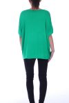 T-SHIRT + COLLANA 9038 VERDE