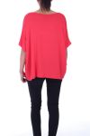 T-SHIRT + NECKLACE 9038 CORAL