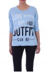 T-SHIRT OUTFIT 6099 BLAU