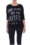 T-SHIRT OUTFIT 6099 SCHWARZ