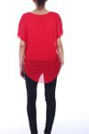 TOP AJOURE 9028 ROUGE