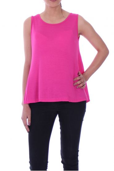 TOP DOS A BOUTONS 9037 FUSHIA