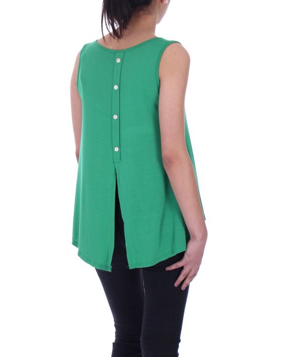 TOP DOS A BOUTONS 9037 VERT