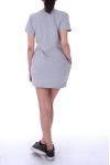 ROBE TUNIQUE 2 POCHES BLONDE 9044 GRIS