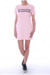 KLEID TUNIKA 2 TASCHEN BLONDE 9044 ROSA