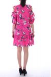 DRESS FLOWER 9046 FUCHSIA