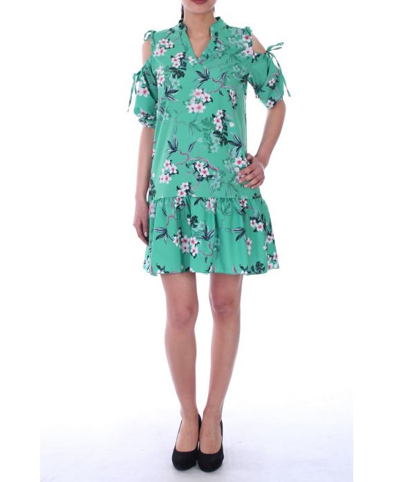 JURK FLOWER 9046 GROEN