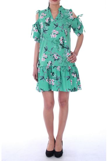 JURK FLOWER 9046 GROEN