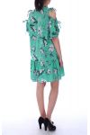 JURK FLOWER 9046 GROEN