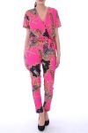 COMBINAISON PANTALON 9050 FUSHIA