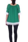 LACE TOP 9045 GROEN