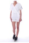 COMBINAISON SHORT 9069 BLANC