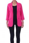 CHAQUETA BLAZER 9060 FUSHIA