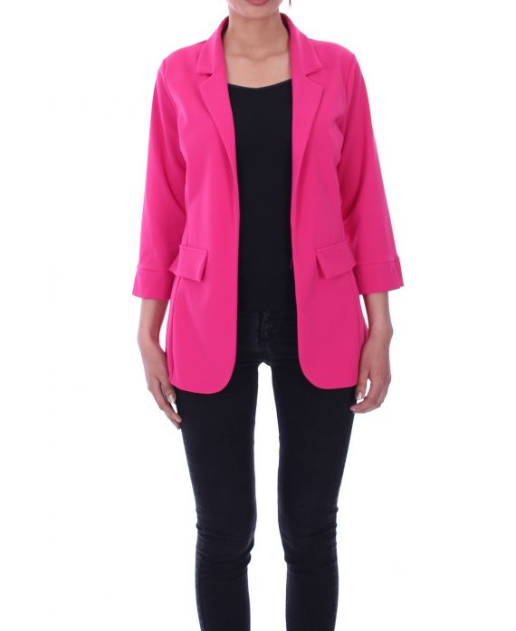 CHAQUETA BLAZER 9060 FUSHIA