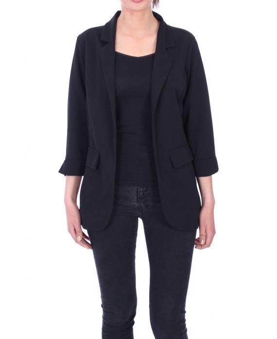 CHAQUETA BLAZER 9060 NEGRO