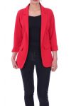 CHAQUETA BLAZER 9060 ROJO