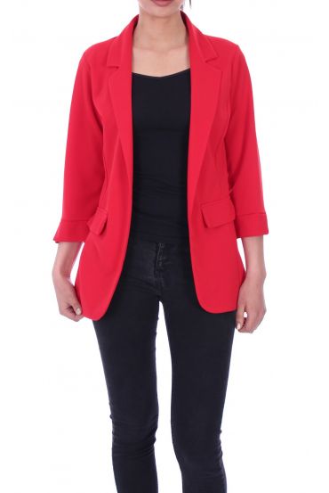 CHAQUETA BLAZER 9060 ROJO