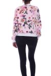 BOMBER BLOEMEN 9064 ROZE