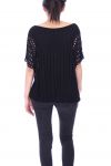 TOP AJOURE 9071 BLACK