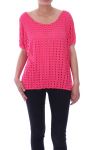 TOP AJOURE 9071 FUSHIA