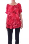 TUNIC FLORAL 9078 RED