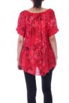 TUNIC FLORAL 9078 RED