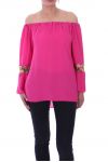 TUNIEK BOHEMIENNE 9066 FUSHIA